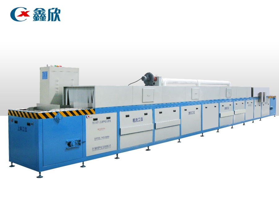 汽車零部件清洗烘干線